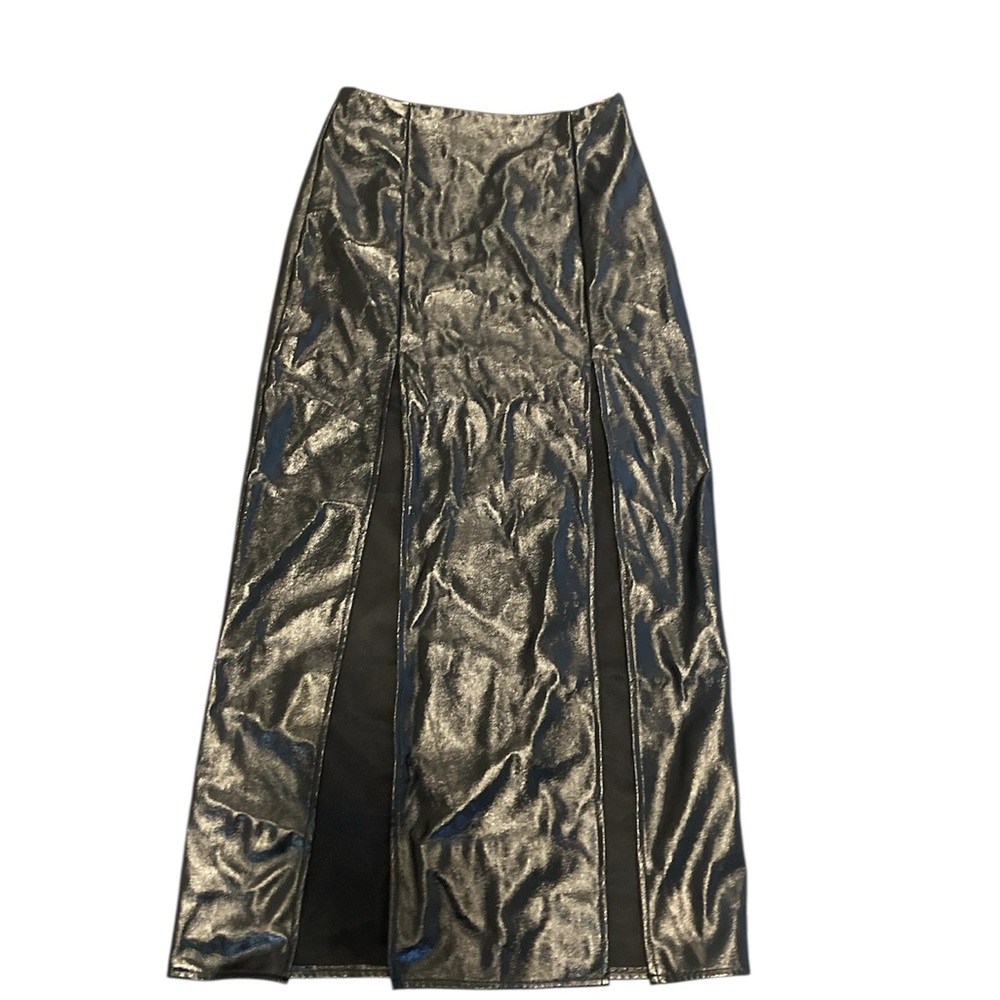Topshop Shimmering  Maxi Skirt 4